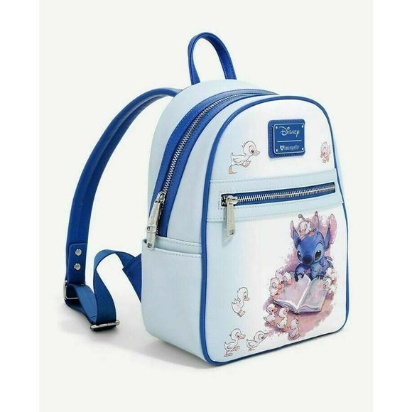 Loungefly Bags Disney Loungefly Lilo Stitch Ducklings Backpack New
